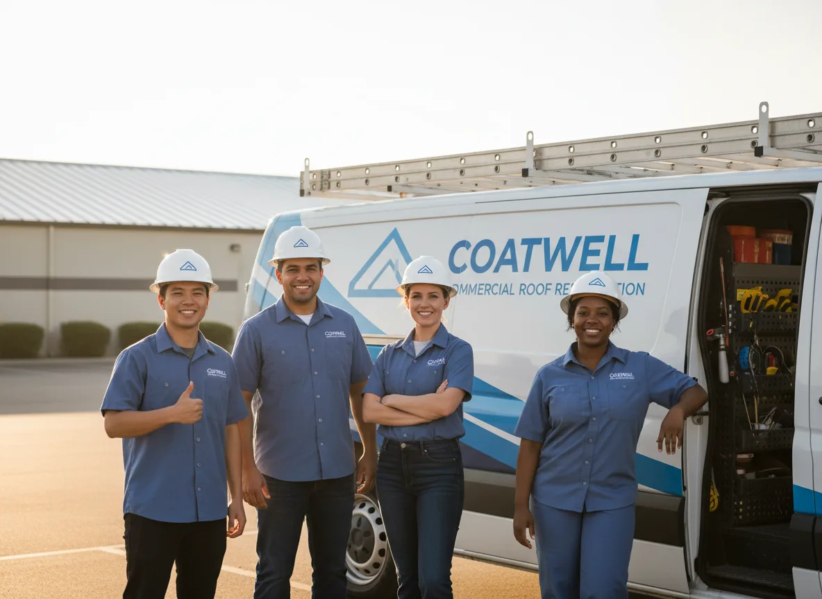 Commercial roof coating company in Jerome, MI